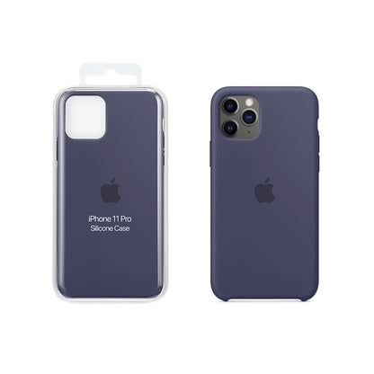 Apple iPhone 11 Pro Silicone Case - Midnight Blue - Brand New