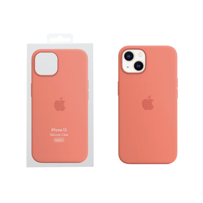 Apple iPhone 13 Silicone Case - Pink Pomelo  - Brand New