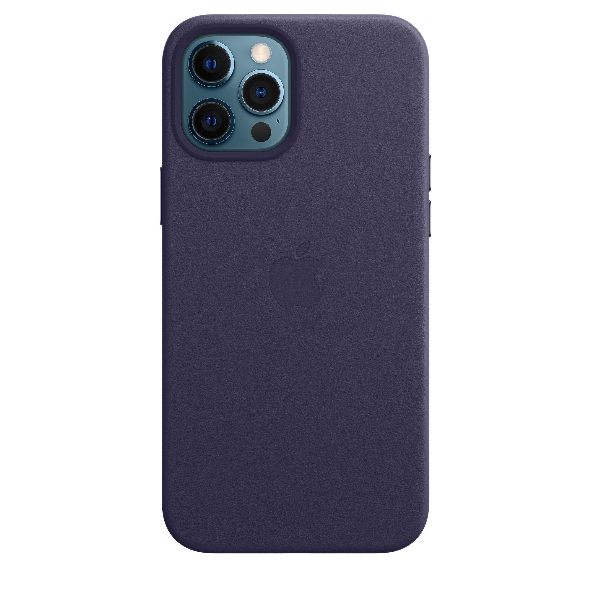 Apple iPhone 12 Pro Max Leather Case - Deep Violet