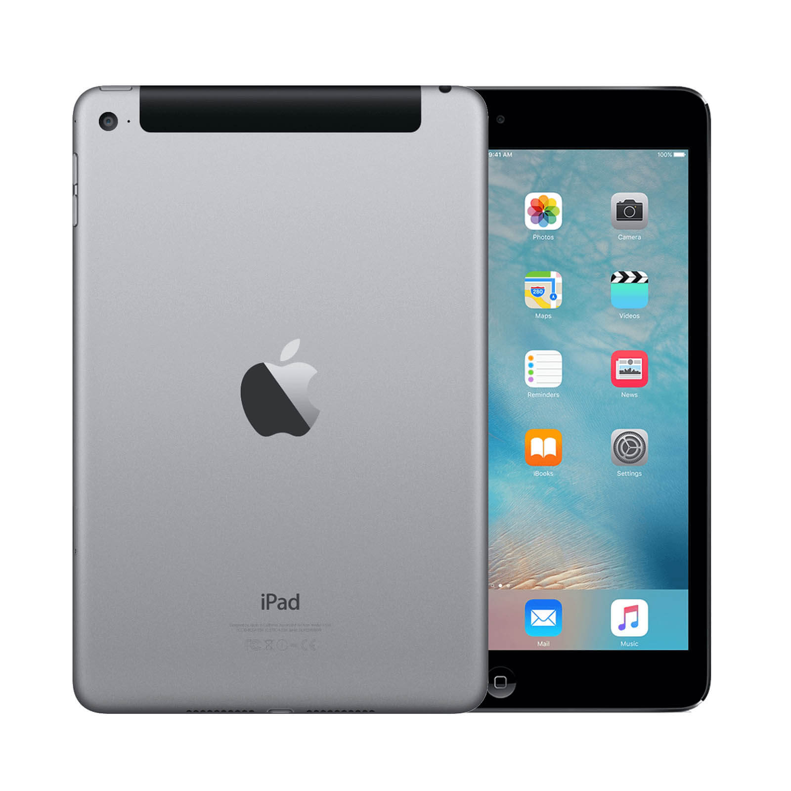 Cellular/wifi deals ipad mini 4th generation Space Gray 16 GB