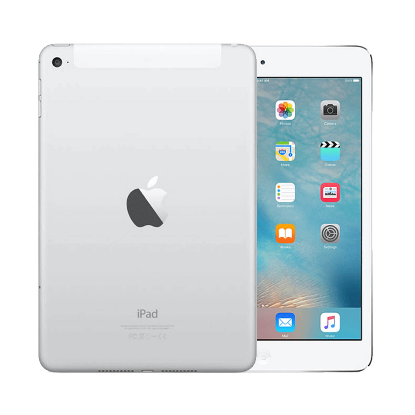 Apple iPad Mini 4 16GB Wifi Silver - Pristine