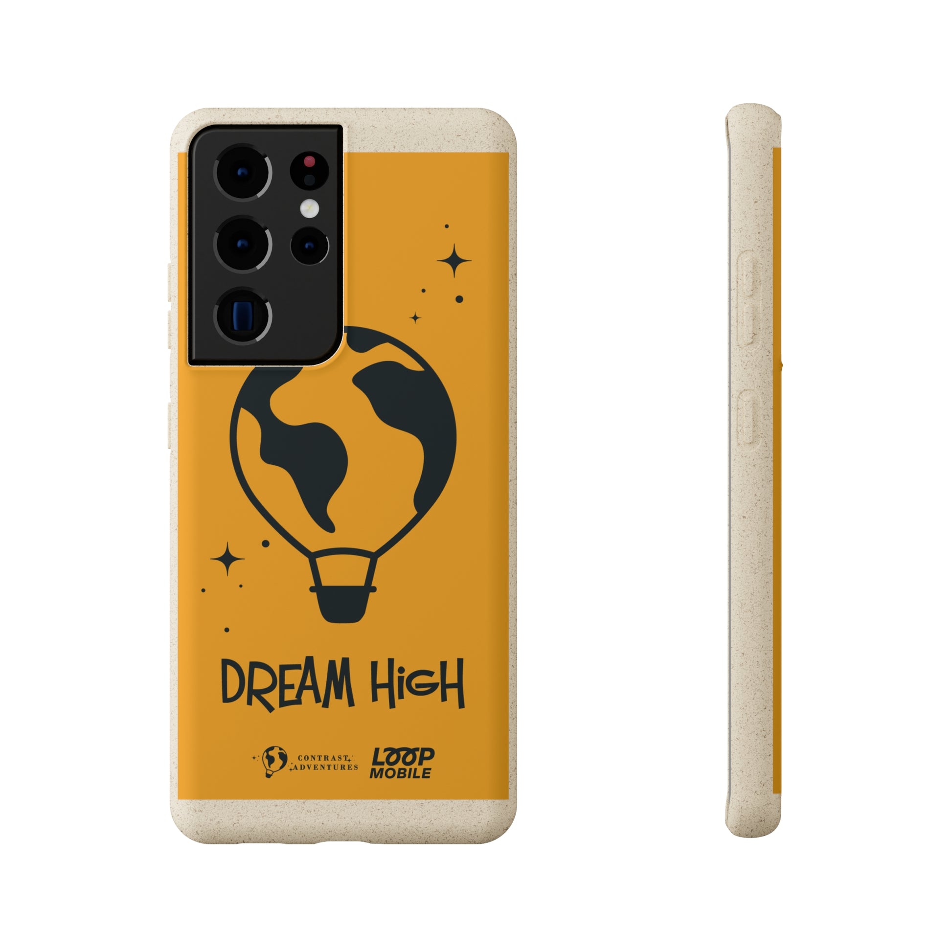Dream High (Orange) Phone Case Printify Galaxy S21 Ultra  