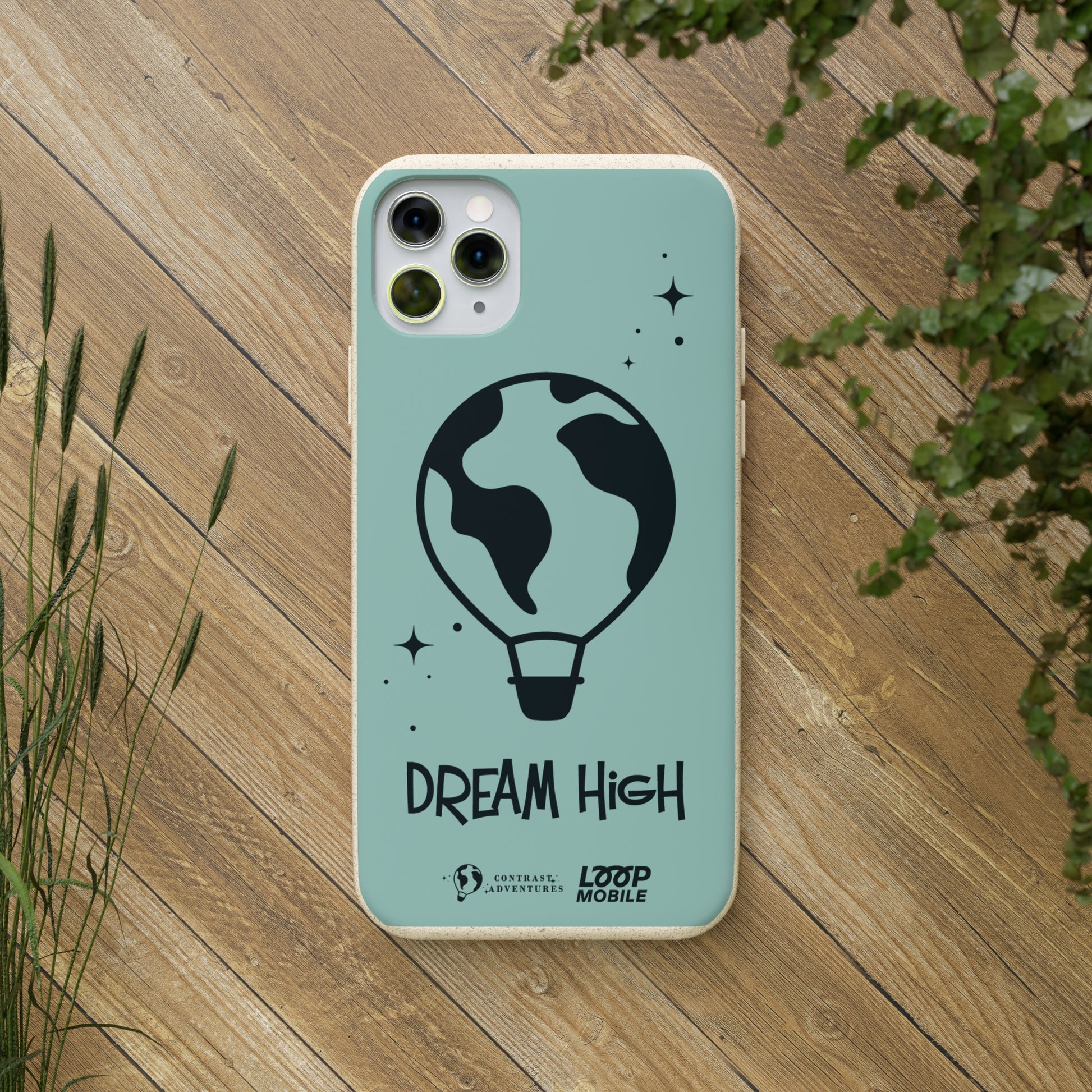 Dream High (Green) Phone Case Printify   