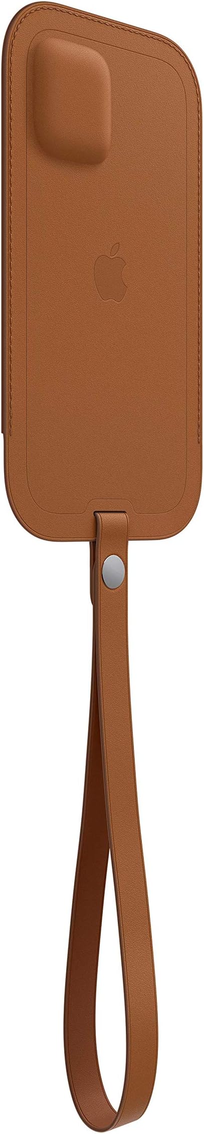 Apple iPhone 12 Mini Leather Sleeve Saddle Brown