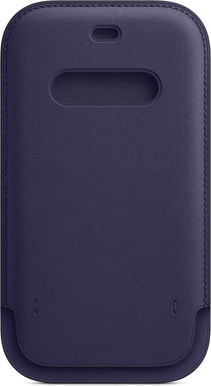 Apple iPhone 12 | 12 Pro Leather Sleeve - Deep Violet - Brand New