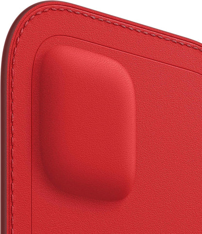 Apple Phone 12 Mini Leather Sleeve Scarlet