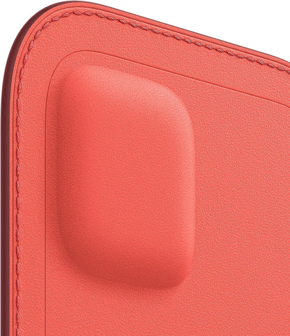Apple iPhone 12 Mini Leather Sleeve Pink Citrus
