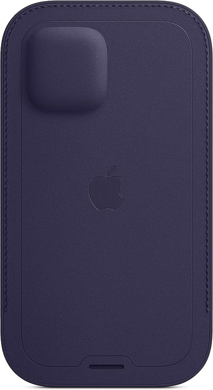Apple iPhone 12 Pro Max Leather Sleeve - Deep Violet  - Brand New