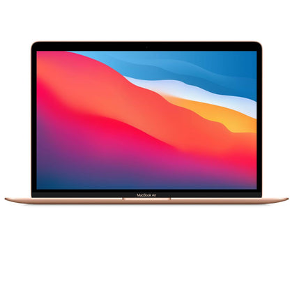 MacBook Air M1 8-Core CPU and 7-Core GPU 13 inch 2020 - 512GB SSD - 8GB Ram Macbook Apple 512GB Gold Very Good