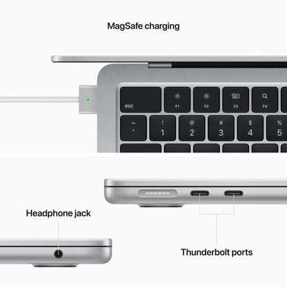 Apple Macbook Air M2 (2022) 13 inch 8-Core CPU/8-Core GPU 256GB SSD 8GB Ram Silver