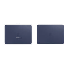 Load image into Gallery viewer, Apple MacBook Pro 16&quot; Leather Sleeve - Blue