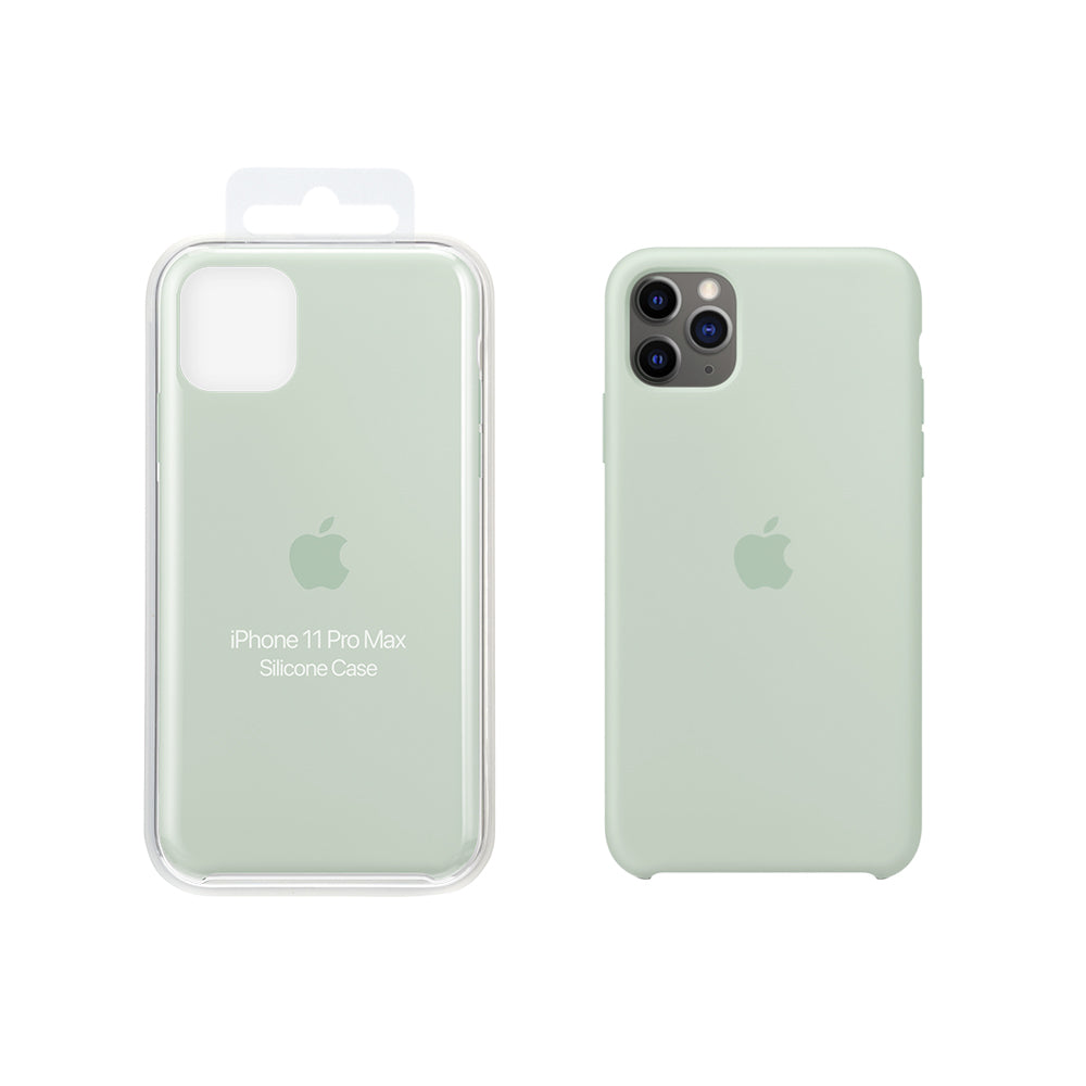 iPhone 11 Pro Max Silicone Case - Seafoam - Apple