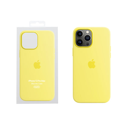 Apple iPhone 13 Pro Max Silicone Case - Lemon Zest - Brand New