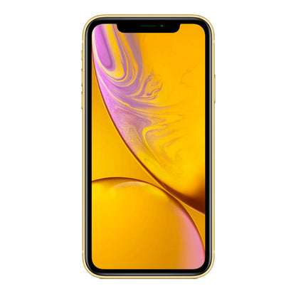 Buy Refurbished Apple iPhone XR 128GB Yellow Unlocked Fair - New Battery