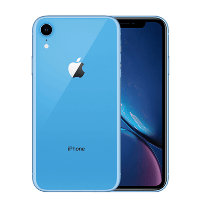 Buy Refurbished Apple iPhone XR 128GB Blue AT&T Fair - New Battery