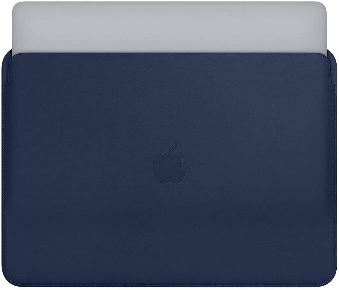 Apple MacBook Pro 16" Leather Sleeve - Blue