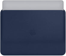 Load image into Gallery viewer, Apple MacBook Air | MacBook Pro 13&quot; Leather Sleeve - Blue