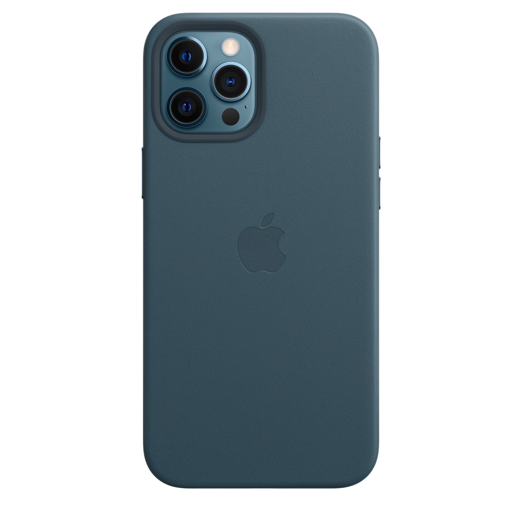 Apple iPhone 12 Pro Max Leather Case - Baltic Blue - Brand New