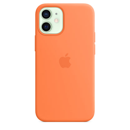 Apple iPhone 12 Mini Silicone Case Kumquat