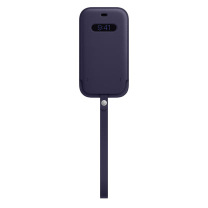 Apple iPhone 12 Mini Leather Sleeve - Deep Violet  - Brand New