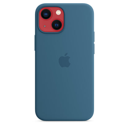 Apple iPhone 13 Mini Silicone Case - Blue Jay  - Brand New