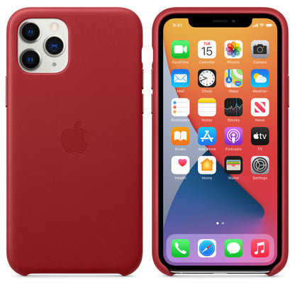 Apple iPhone 11 Pro Leather Case - Red - Brand New iPhone Case Apple Red Red New - Sealed