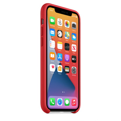 Apple iPhone 11 Pro Silicone Case - Red - Brand New