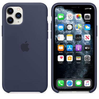 Apple iPhone 11 Pro Silicone Case - Midnight Blue - Brand New iPhone Case Apple Midnight Blue Midnight Blue New - Sealed