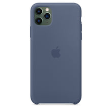 Load image into Gallery viewer, Apple iPhone 11 Pro Max Silicone Case - Alaskan Blue  - Brand New