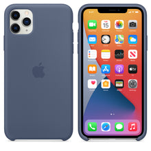 Load image into Gallery viewer, Apple iPhone 11 Pro Max Silicone Case - Alaskan Blue  - Brand New