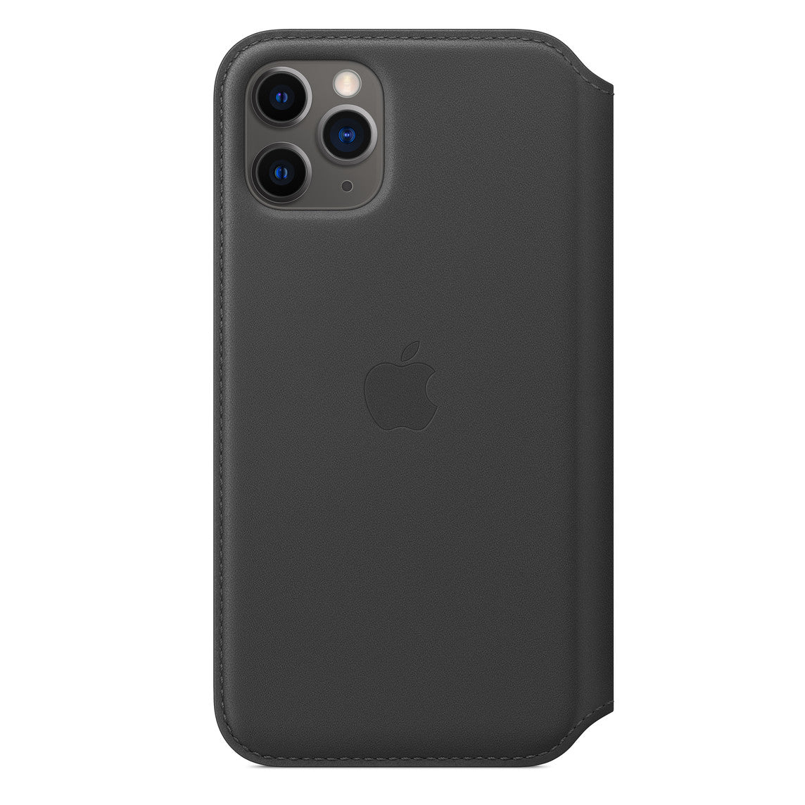 used Apple Leather Folio (FOR iPhone 11 Pro) - Black