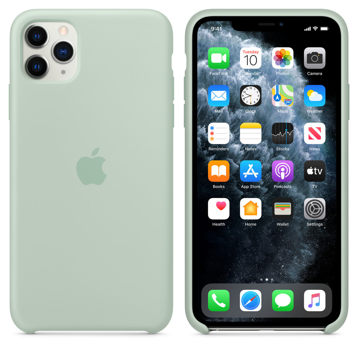 iPhone 11 Pro Max Silicone Case - White - Apple