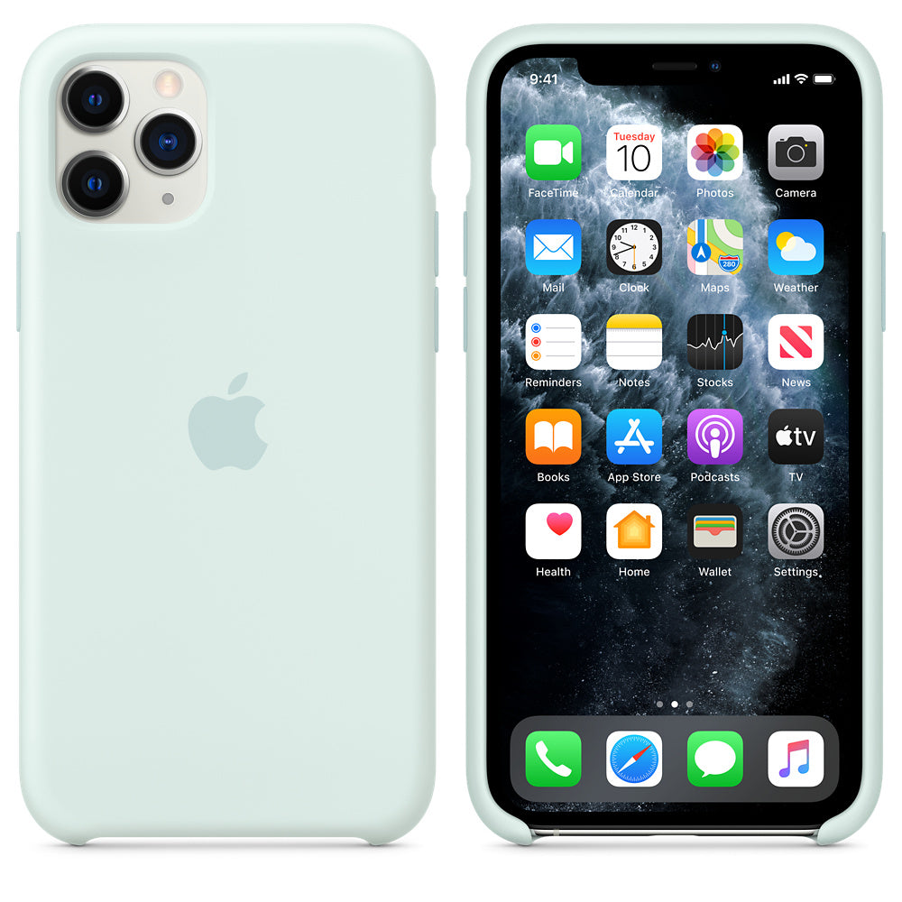 Apple iPhone 11 Pro Silicone Case - Seafoam - Brand New iPhone Case Apple Seafoam Seafoam New - Sealed
