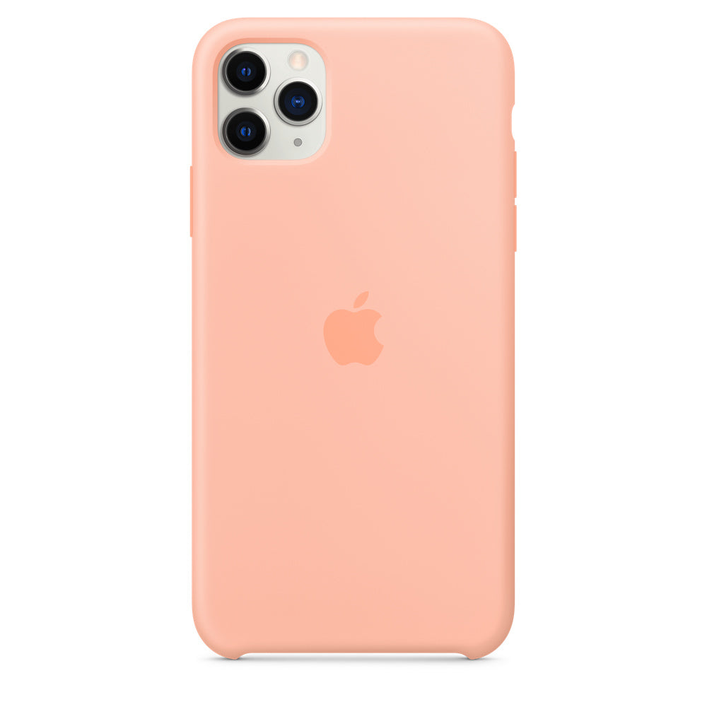 Apple iPhone 11 Pro Max Silicone Case - Grapefruit - Brand New