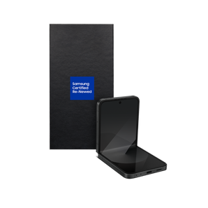 Samsung Certified Re-Newed Galaxy Z Flip6 - Crafted Black