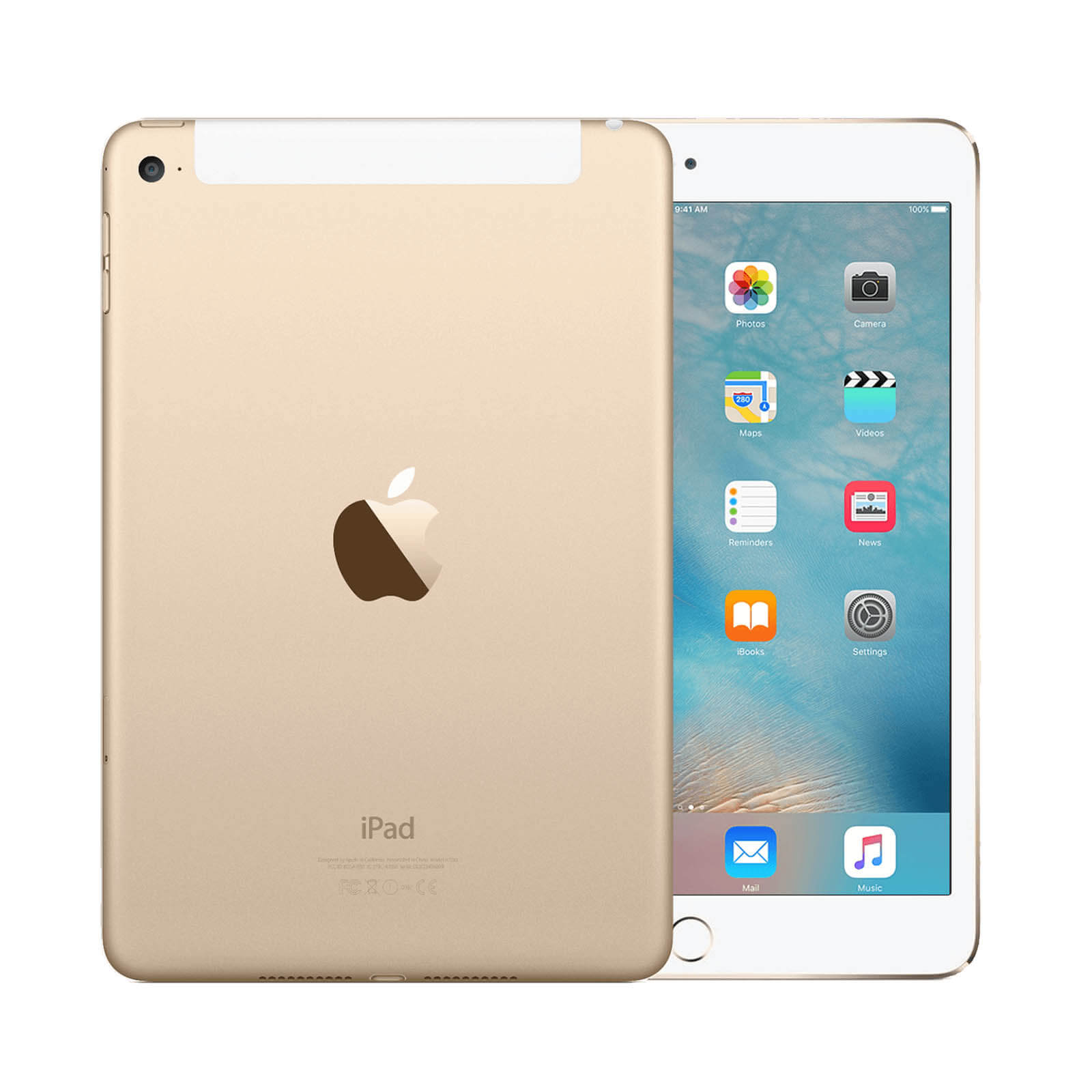 Apple iPad Mini 4 64GB Wifi Gold - Pristine