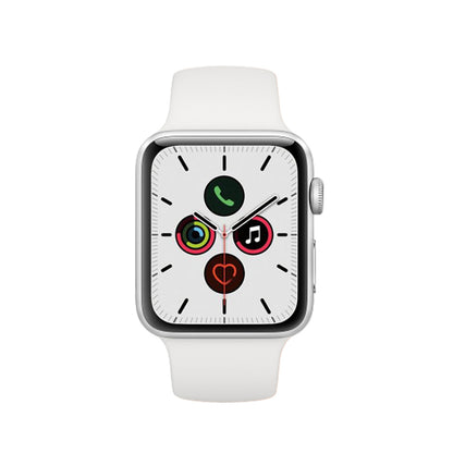 Apple Watch Series 5 Aluminum 44mm Silver GPS WiFi Good