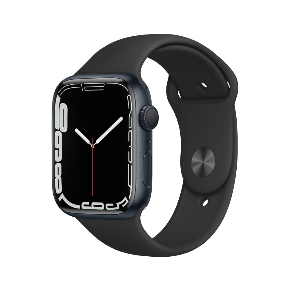 Apple Watch Series 7 Aluminum 41mm Midnight GPS WiFi Good